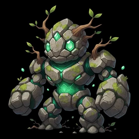 Gem Golem, legendary Earth monster