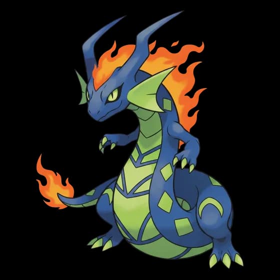 Aquablaze, common Fire monster