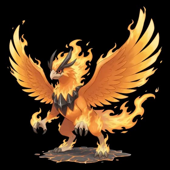 Flamecaller, common Air monster
