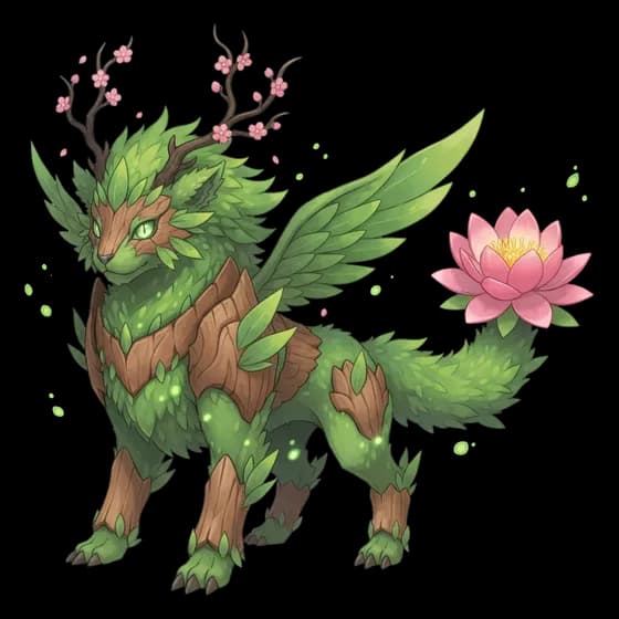 Floralis-Leo, rare Earth monster