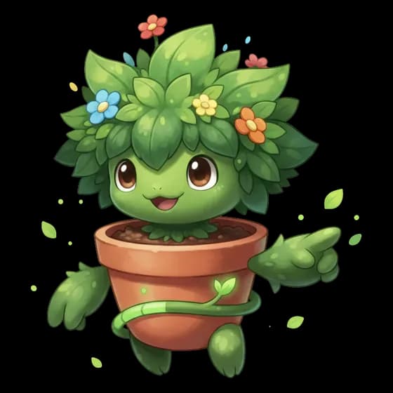 Florapot, common Earth monster